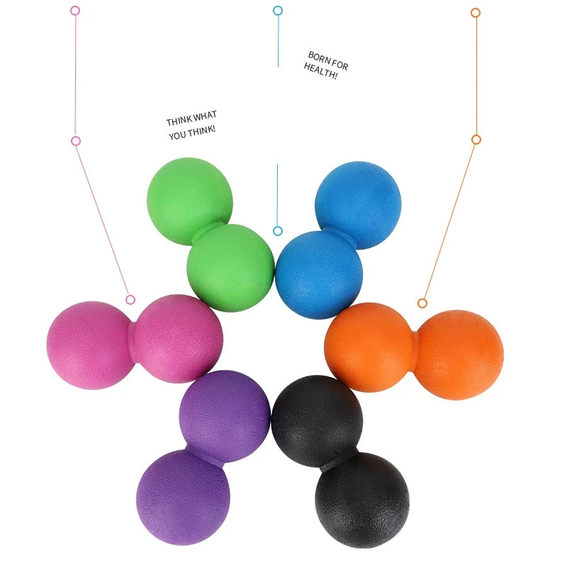 TPE Fascia Balls Muscle Relaxation Balls Anti-Slip Stretching And Shaping Rolling High-Density Massage Balls