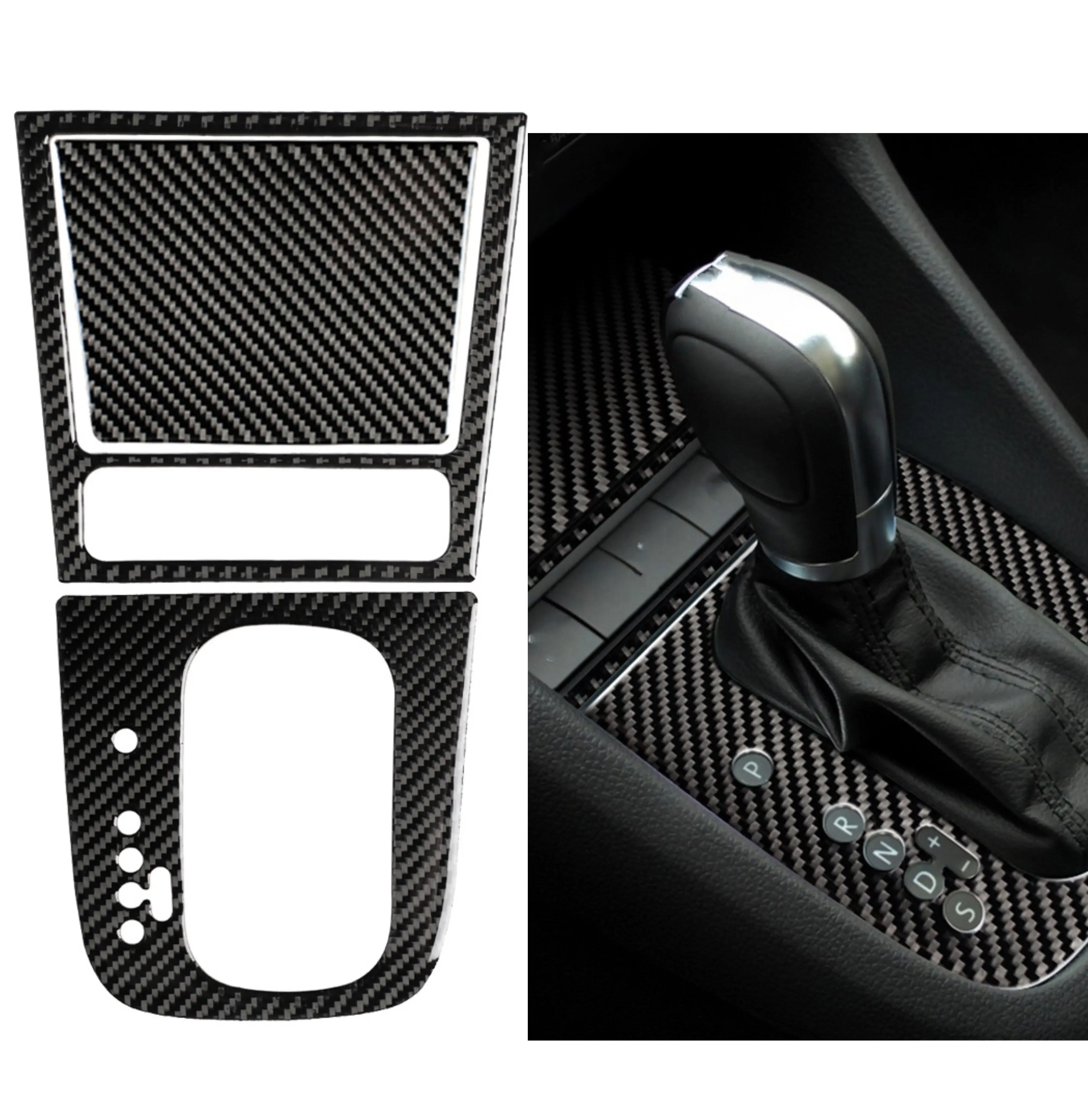 Pop Car Gear Shift Sticker Cigarette Lighter Cover Ashtray Panel Sticker For Vw Golf 6 R Mk6 Scirocco 2009-2016
