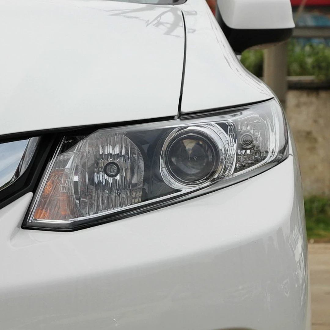 For Honda Civic 2012 2013 2014 2015 Car Gadgets Lampshade Caps Headlamp Cover Lens Car Front Headlight Lens Cover Lights Shell