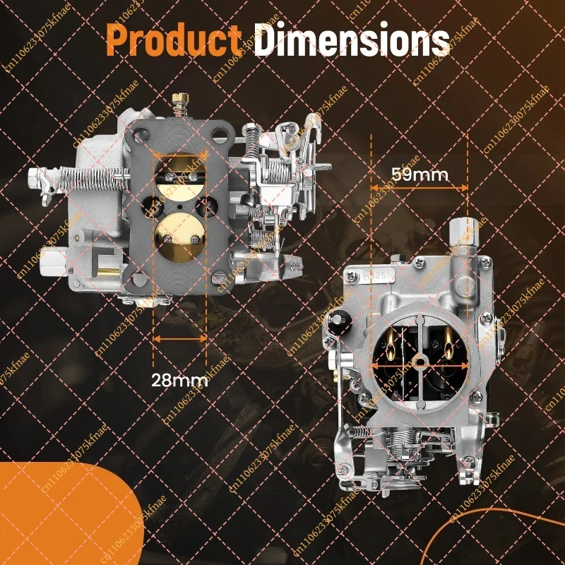 Carburetor Carb For Corolla 3K 4K Engine Auto Engine Carburetor Replacement Repair Spare Parts