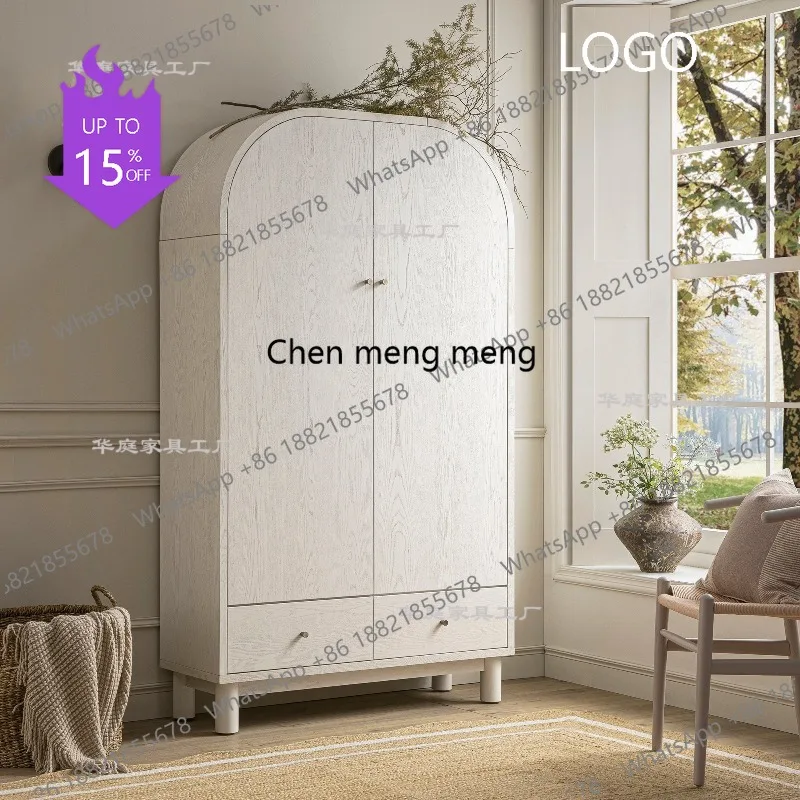 

M78 Тумба-буфет из массива дерева в скандинавском стиле, легкий люкс, для гостиной, настенный декоративный шкаф для хранения