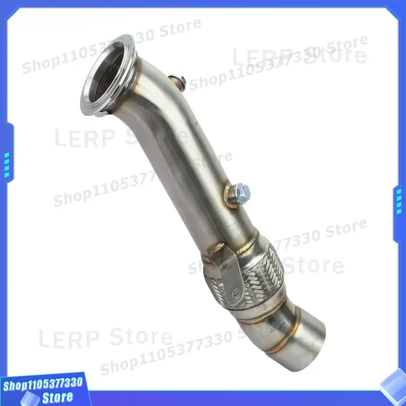 Exhaust Manifold Downpipe for BMW 535i F10 640i 740Li N55 Engine 2011 Auto Replacement Part High Performance Stainless Steel