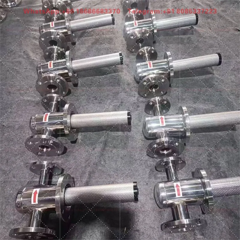 304 316 Stainless Steel Compressed Air Water Remover Water Vapor Separator Air Compressor Precision Water Oil Separation Filter