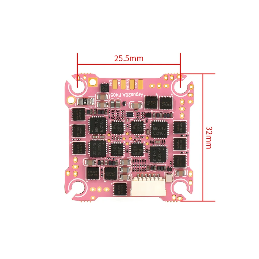 Axisflying ARGUS 20A F405 AIO Onboard ELRS ICM42688 Suitable for 2.5 inch FPV Drone ExpressLRS 2.4GHz