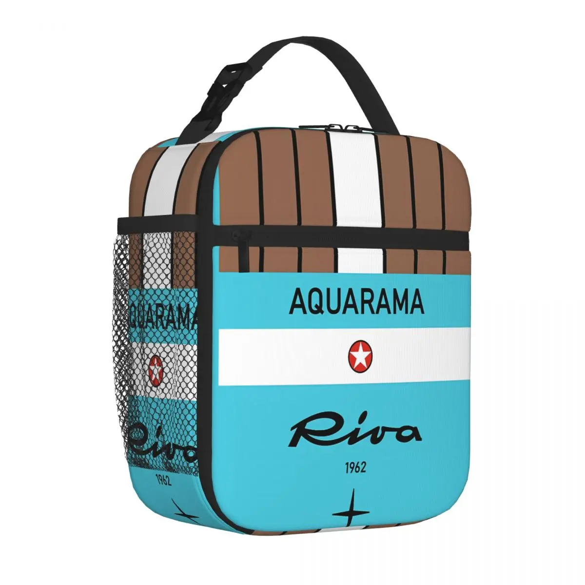 Bestselling Riva Aquarama Yachting Lake Como Cannes Monaco Stylish Outline Small Lunch Bag Weekend Getaway Adult Lunch Bag