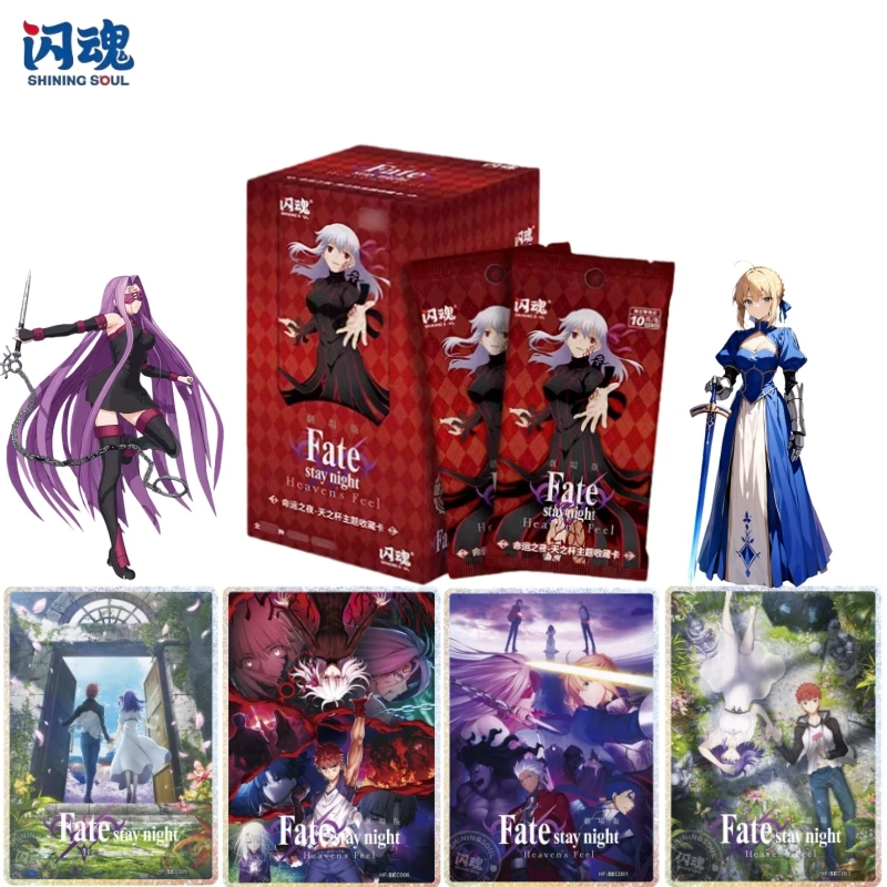 Shining Soul – cartes de jeu à thème authentiques, destin/séjour Night Cup, périphériques d'anime, Collection de Festival, cadeaux, cartes jouets