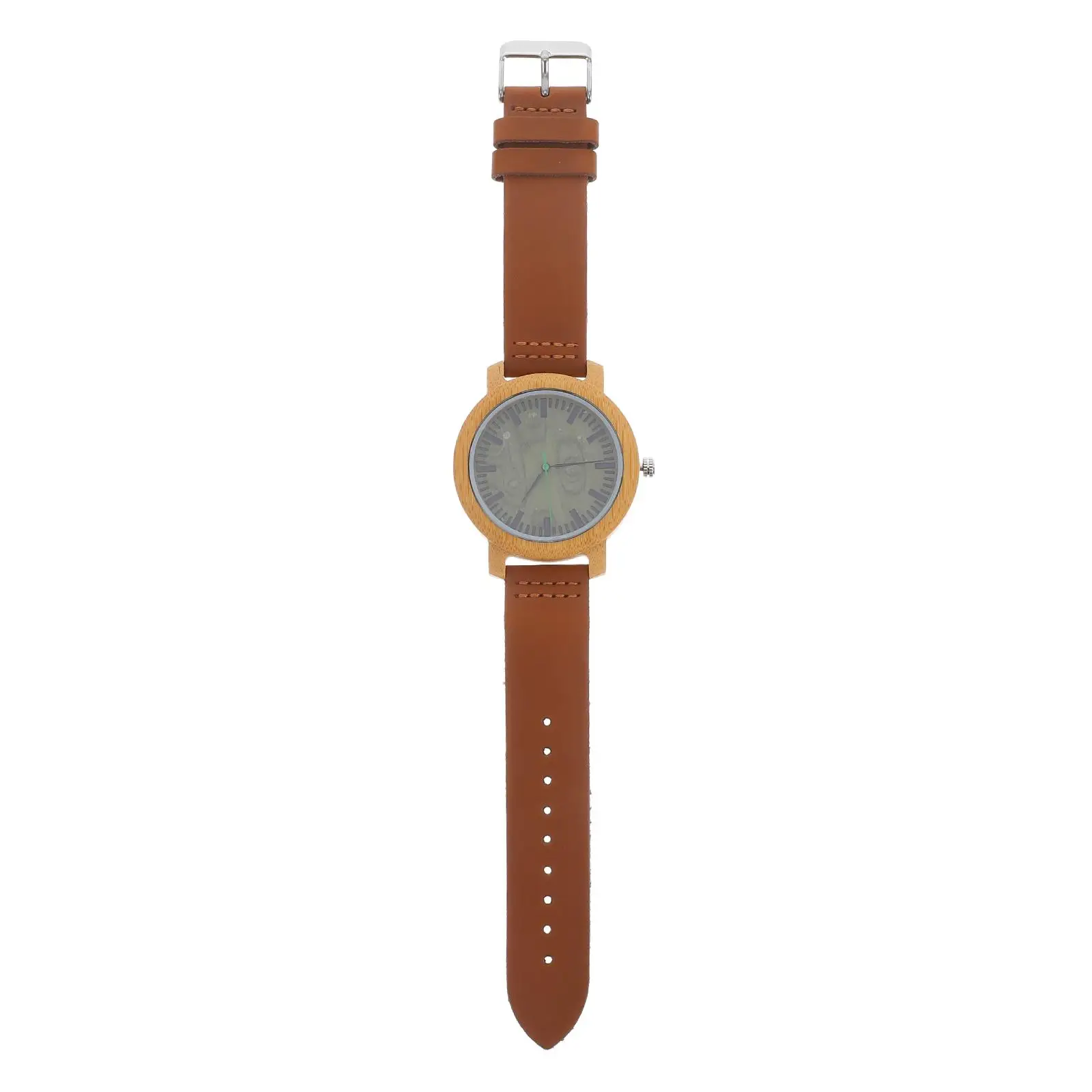 

Wood Watch for Men Waterproof Watches Bamboo Quartz Movement Wristwatch Cases Boy