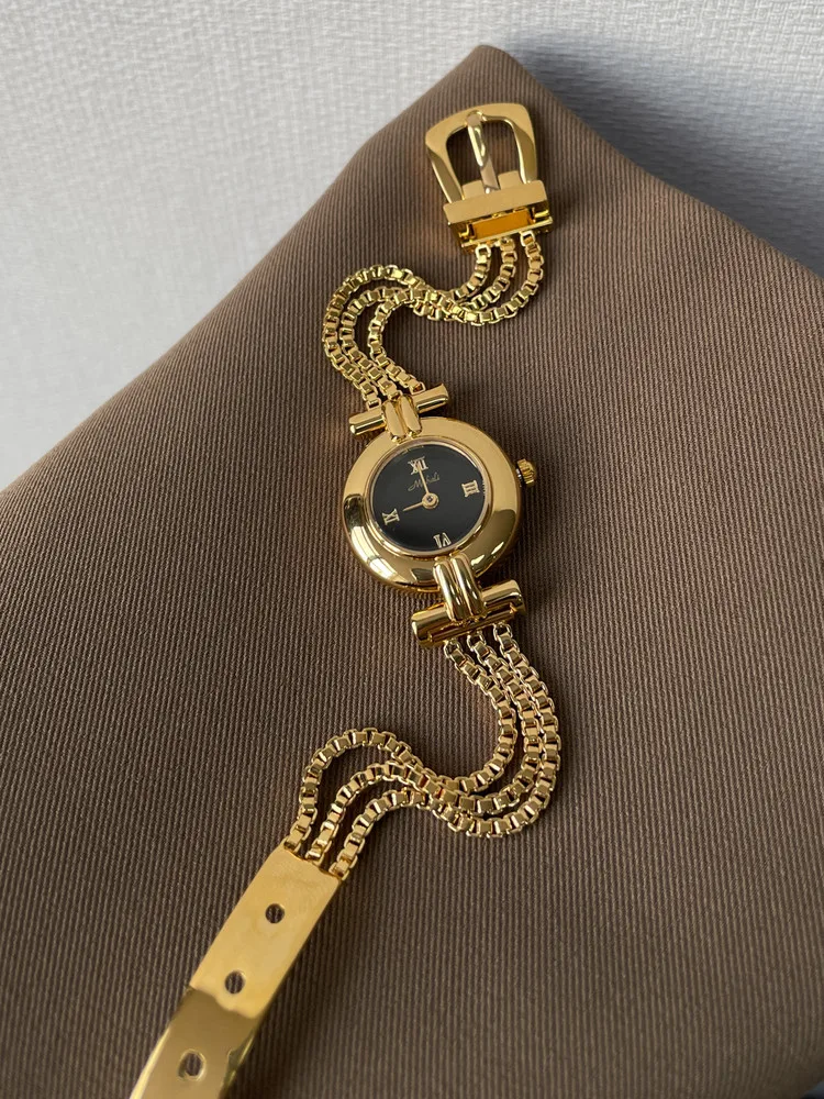 Marca de relojes compacta, exquisita y elegante, nueva colección de tendencias 2026, reloj artístico para mujer, reloj elegante y único.