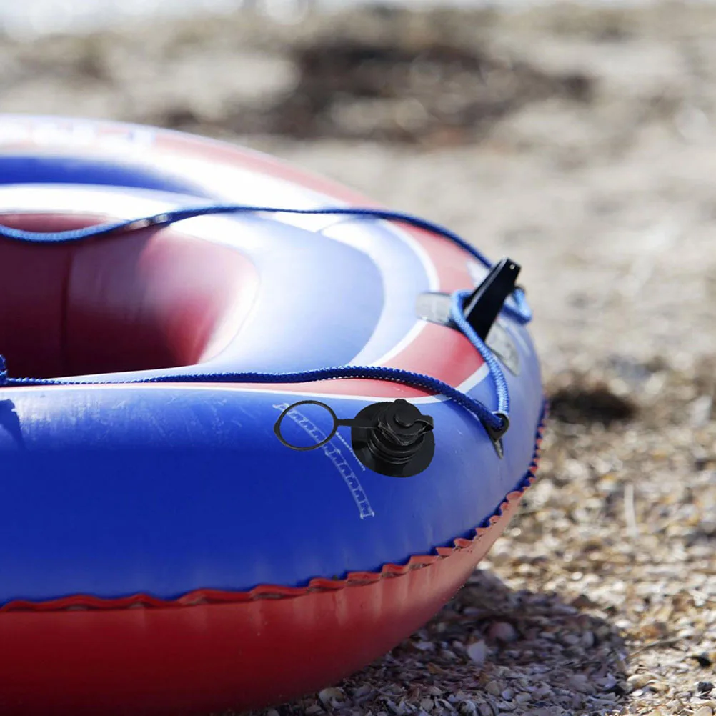 

2Pcs Kayak Air Valves Replaceable Wear-Resistant Spiral Nozzles Portable Inflatable Boat Accessory Boat Valves