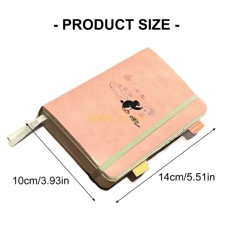 レザーノートパッド360ページポケットノートノートブック学生オフィスのためのポータブルジャーナルジャーナリングベストセールを取る