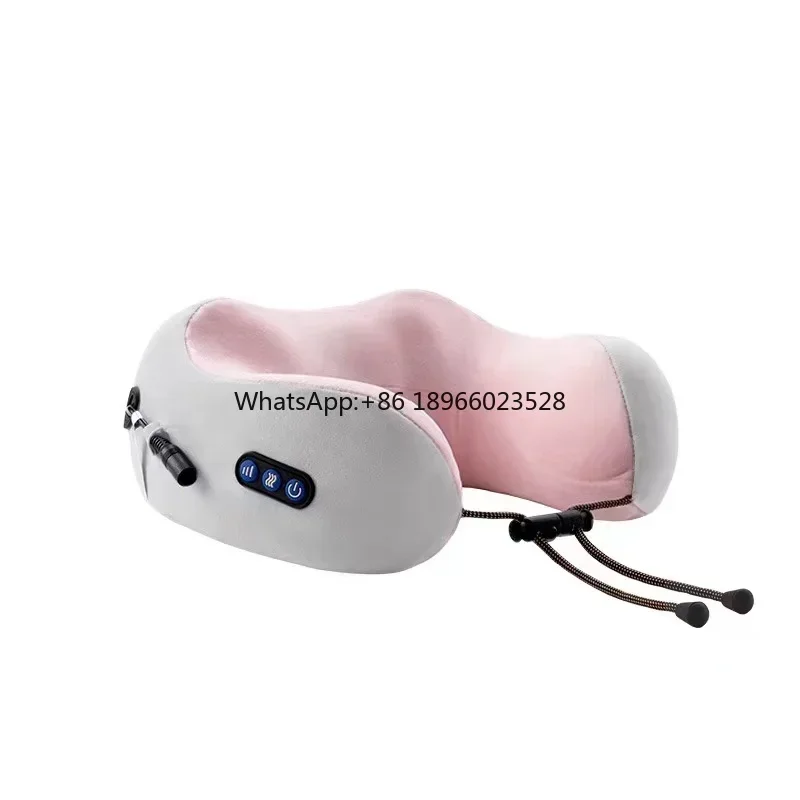 U Shaped Kneading Neck Massager Pillow Rechargeable Massage Pillow Travel Car And Home