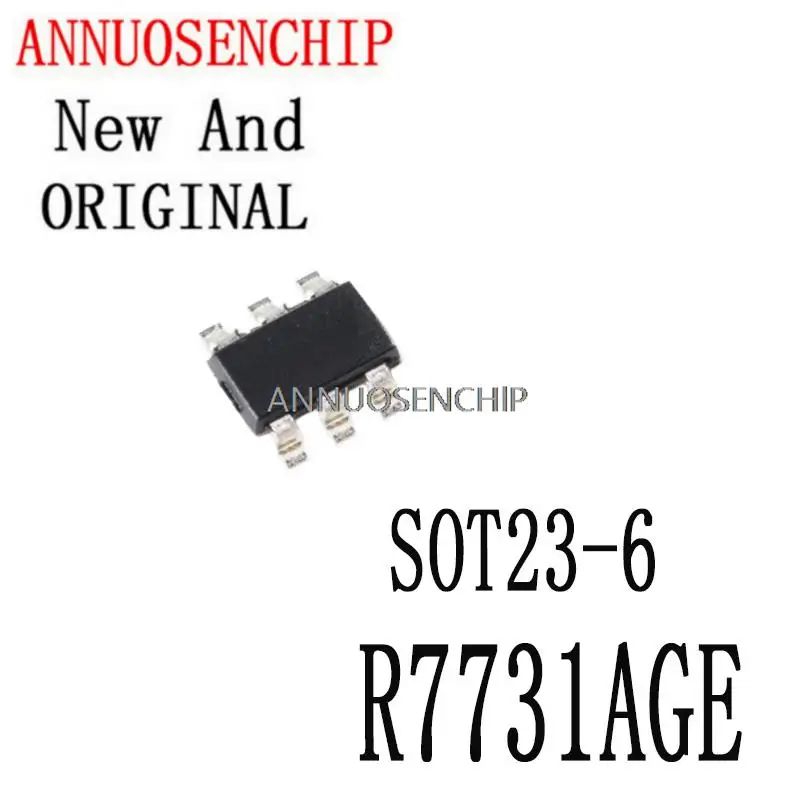 10PCS New And Original 100% New R7731AG R7731A R7731 SOT23-6 R7731AGE