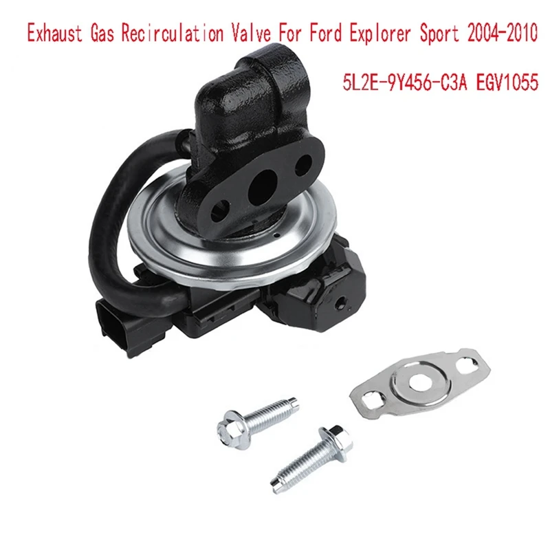 Exhaust Gas Recirculation Valve For Ford Explorer Sport 2004-2010 Emissions EGR Valve Assembly 5L2E-9Y456-C3A EGV1055