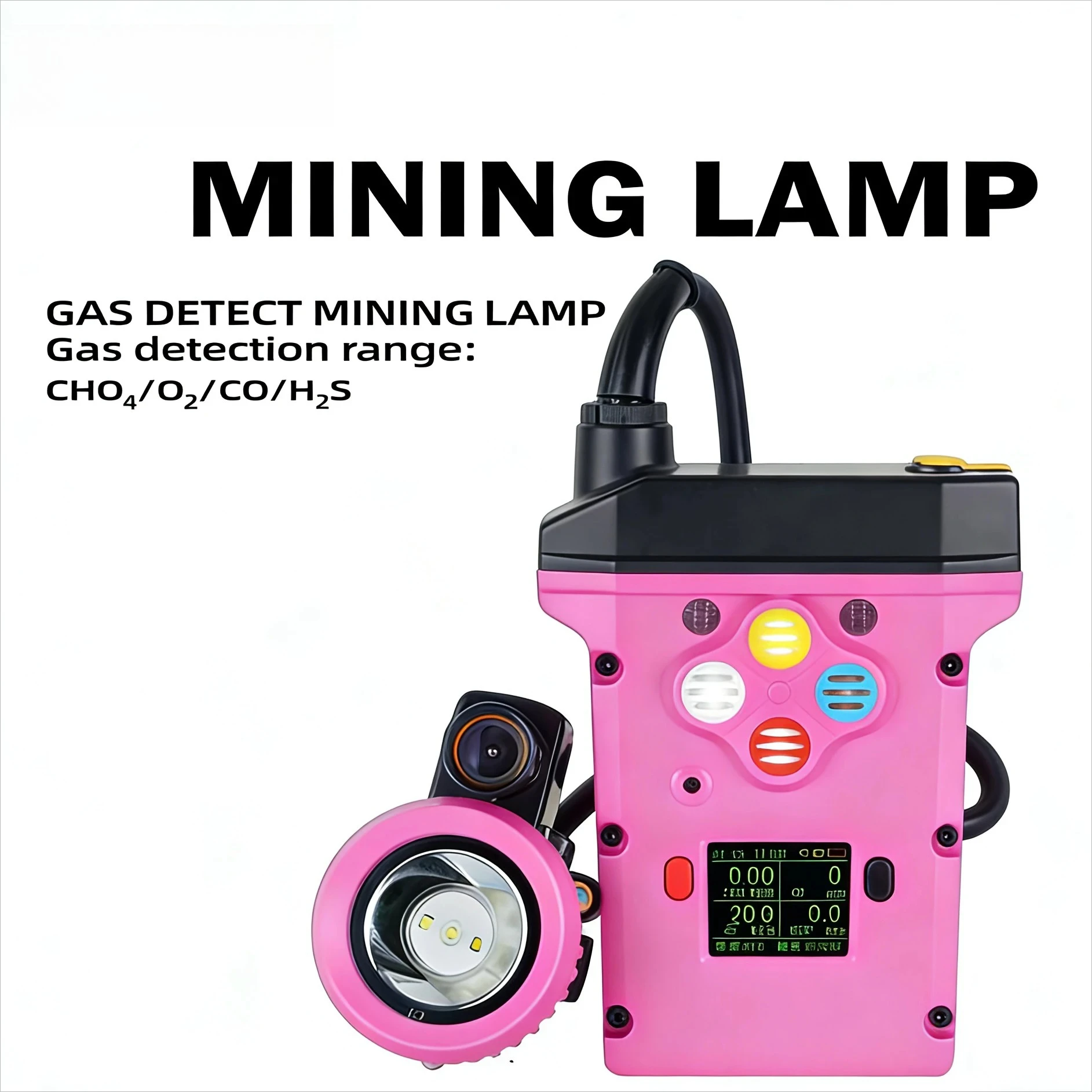 Industrial Smart Intercom  HD Camera IP65 Multi-Gas Detector CH4 CO H2S O2 Explosion-Proof Emergency