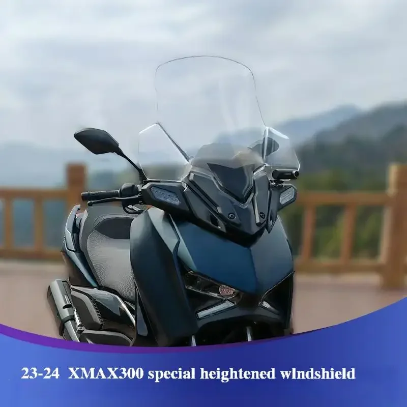 

For Yamaha 2023-2024 XMAX300 Xmax300 XMAX 300 Motorcycle Windshield Modification Windshield Modification Front Windshield