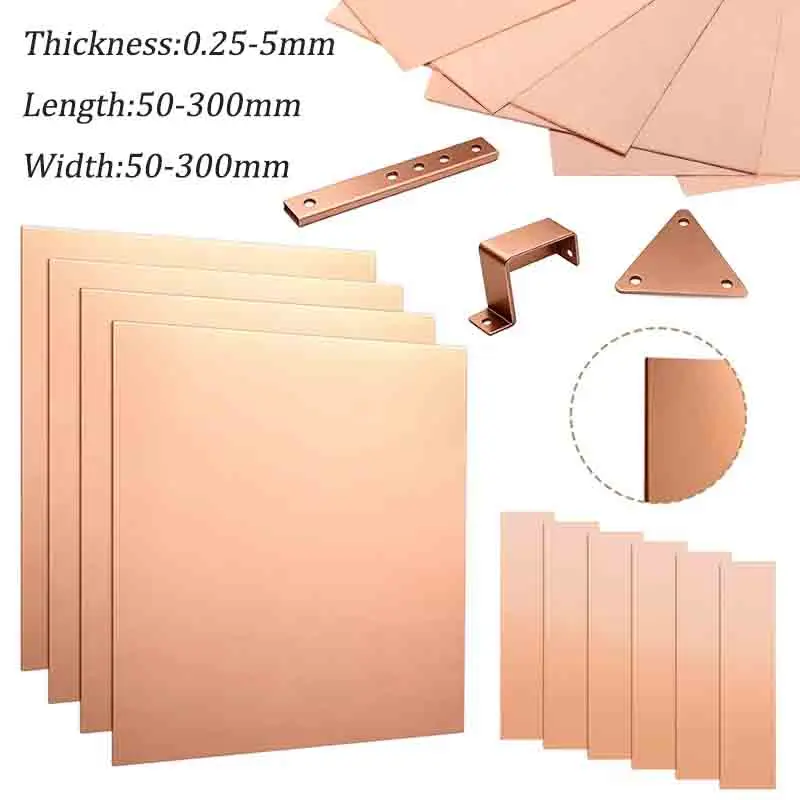 1Pcs Copper Sheet T…