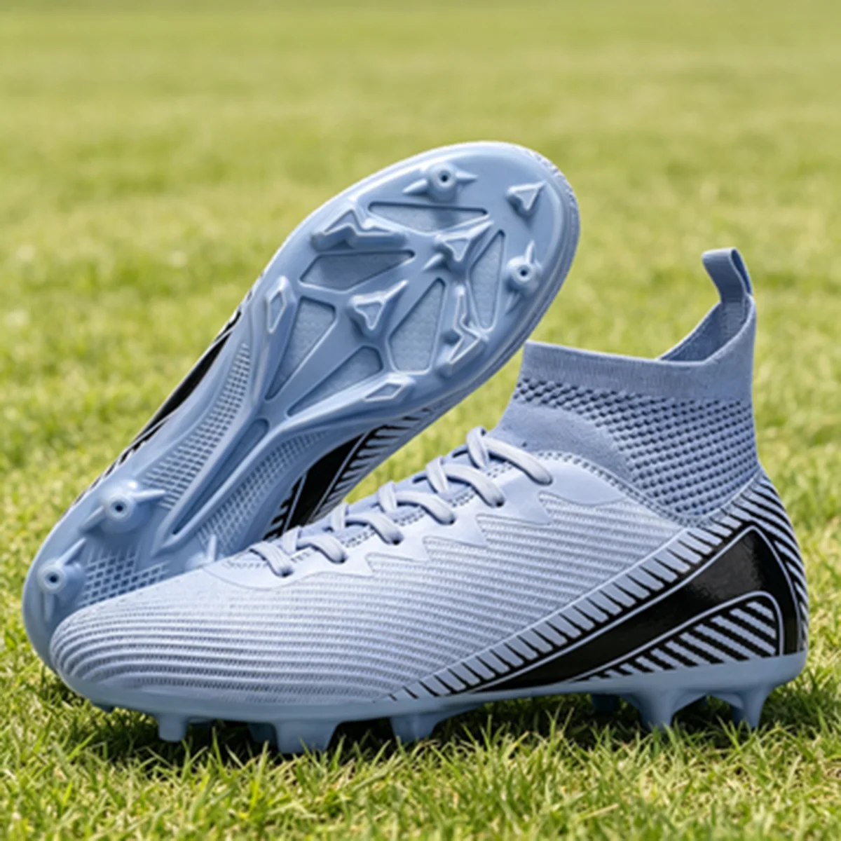 

Reinforced Stud Base AG FG Soccer boots Wear Resistant Outsole Boys Girls Professional Grass Field Soccer Cleats