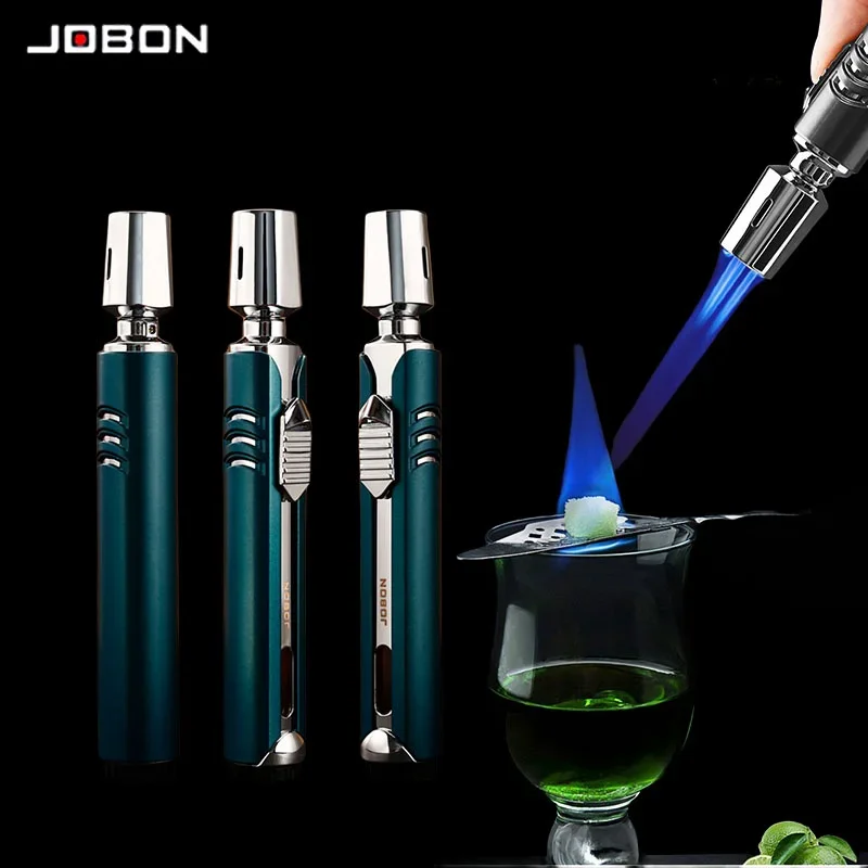 

Metal Gas Windproof Direct Charge Turbine Torch Igniter Lighter Kitchen Outdoor Windproof Barbecue Camping Lighter Gift For Men