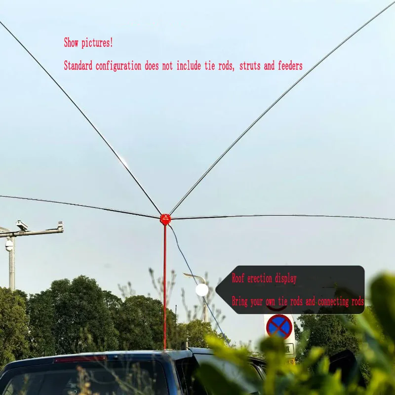Standard M10 thread - MA-06 shortwave antenna base kit with 3/8 female to M10 male