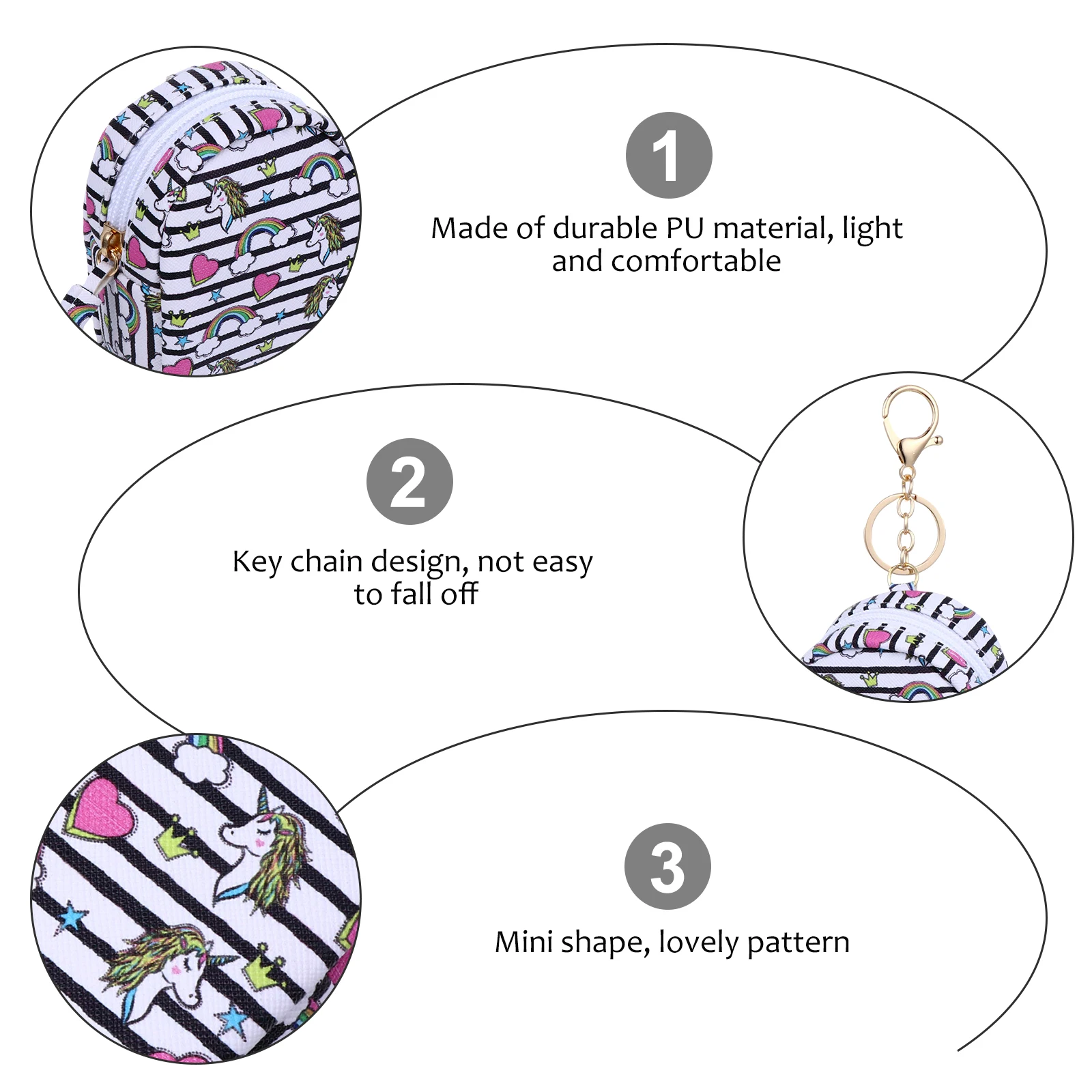 

1pc Mini Cartoon Coin Purse Small Change Storage Bag For Earphone Cable Organizer Pu Wallet Lovely Design Cartoon Zero Wallet