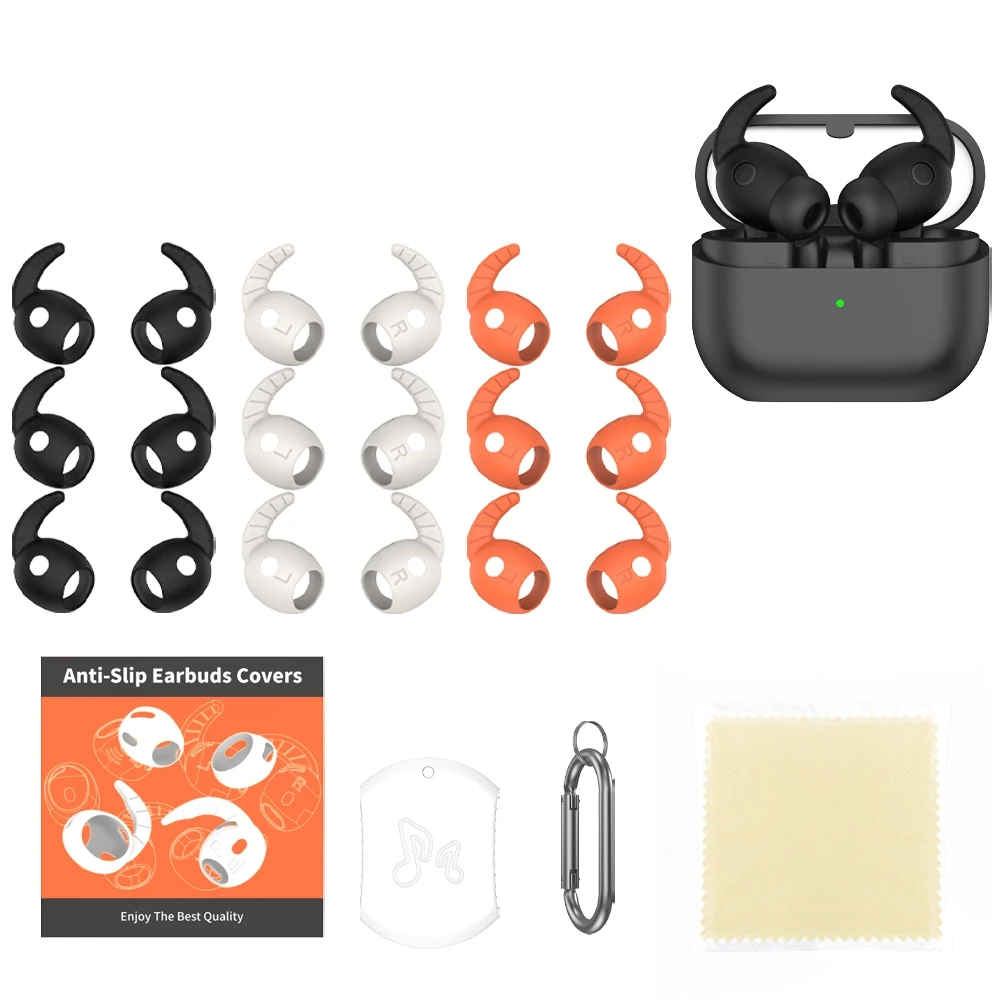 

Silicone Ear Tip Protectors for Galaxy Buds 3 FE (2025) Earphones 3-Pair Set