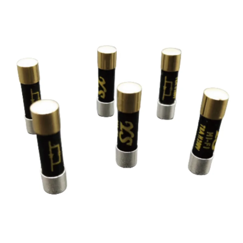 YS nouveaux passionnés plaqué or argent nano fusible audio amplificateur de puissance décodeur CD courage 5x20mm