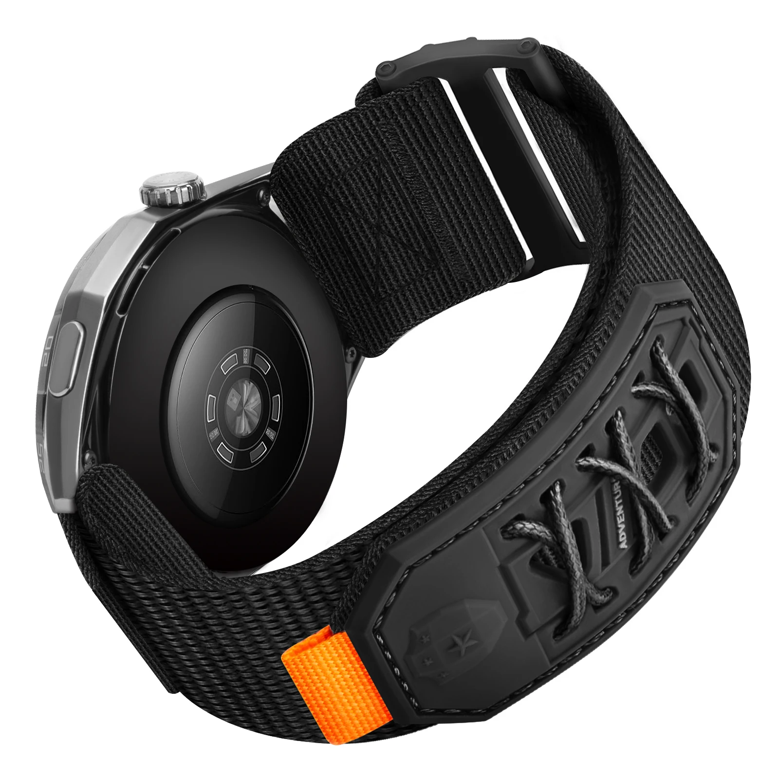 22mm Nylon-Armband für Huawei Watch GT 6/5/4 GT4 46mm. Weiches und bequemes Armband, kompatibel mit Huawei Watch 4 GT3/2 46mm