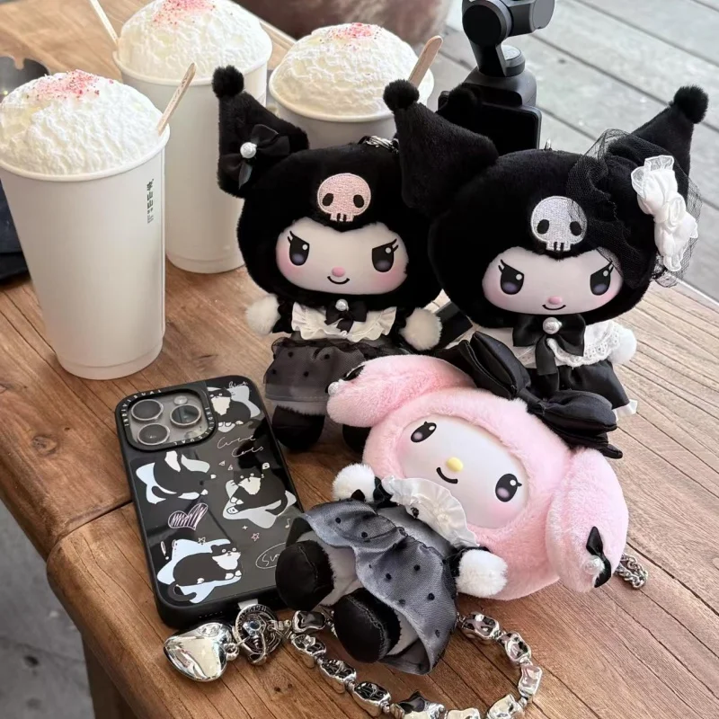 

Genuine Sanrio Anime Sister Outfit Series Vinyl Blind Box Cute Doll Mystery Box Kulomi Melody Ornaments Friend Birthday Gift toy