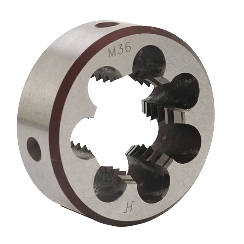 

A26F-M36x4 Round Die Coarse Thread Bearing Alloy Steel Round Die Suitable For Round Die Wrench Accessories