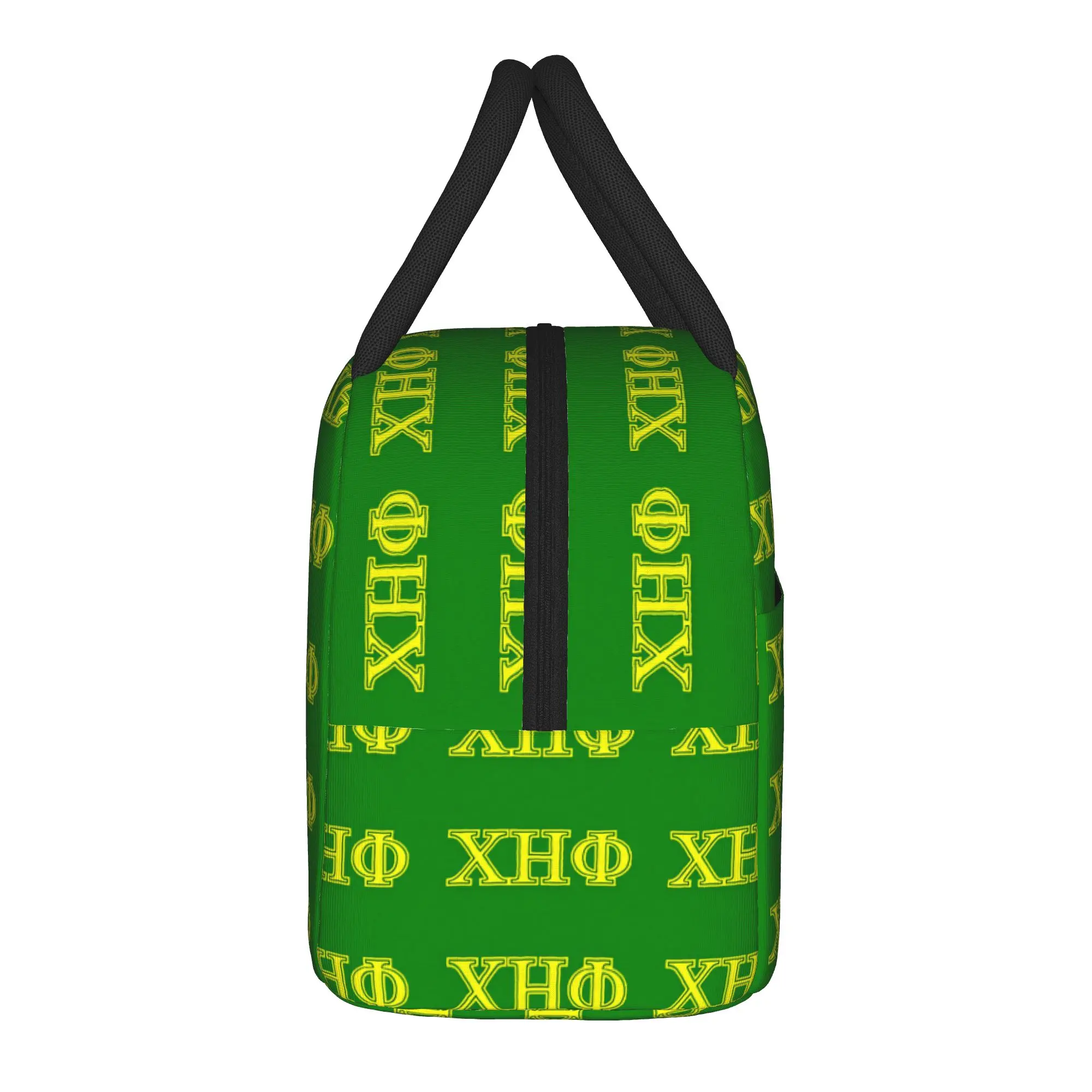 CHI ETA PHI Sorority Nurse 1932 Lunch Bag Office Lunch Box For Girls Vintage Print Thermal Lunch Bags Oxford Portable Cooler Bag