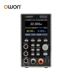 OWON SPM3103 Programmable DC Power Supply, Portable Laboratory Power Supply with 4 1/2 Digital Multimeter Voltage Regulator