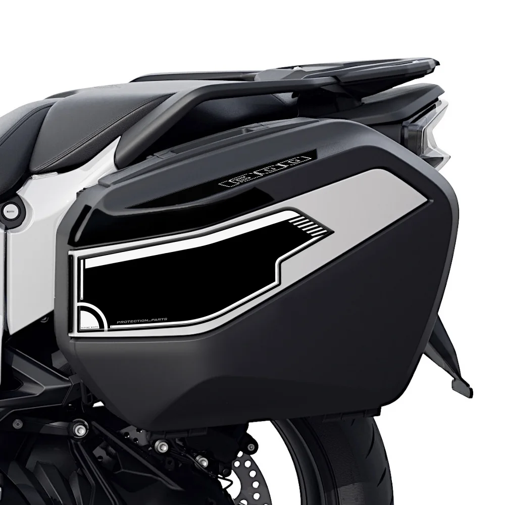 For R 1300RT R1300RT 2025 R 1300 RT 2025 Triple Black Motorcycle Accessories Luggage Protection 3D Resin Sticker