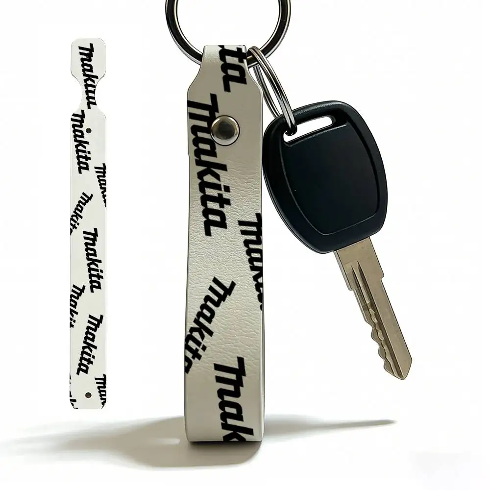 

Брелок для ключей из мягкой искусственной кожи для мотоциклов Makita, легкий держатель для ключей для скутеров и гоночных мотоциклов