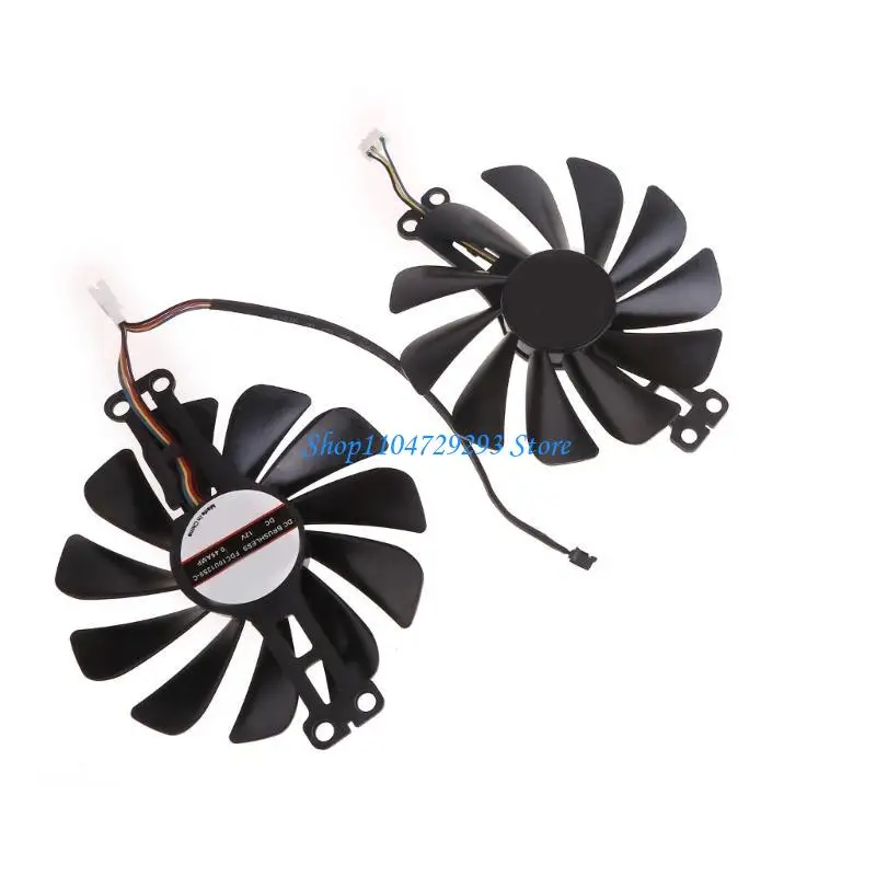 Y2GD 95mm مروحة بطاقة رسومات قوية لـ XFX Radeon RX6600 6600XT بطاقة فيديو