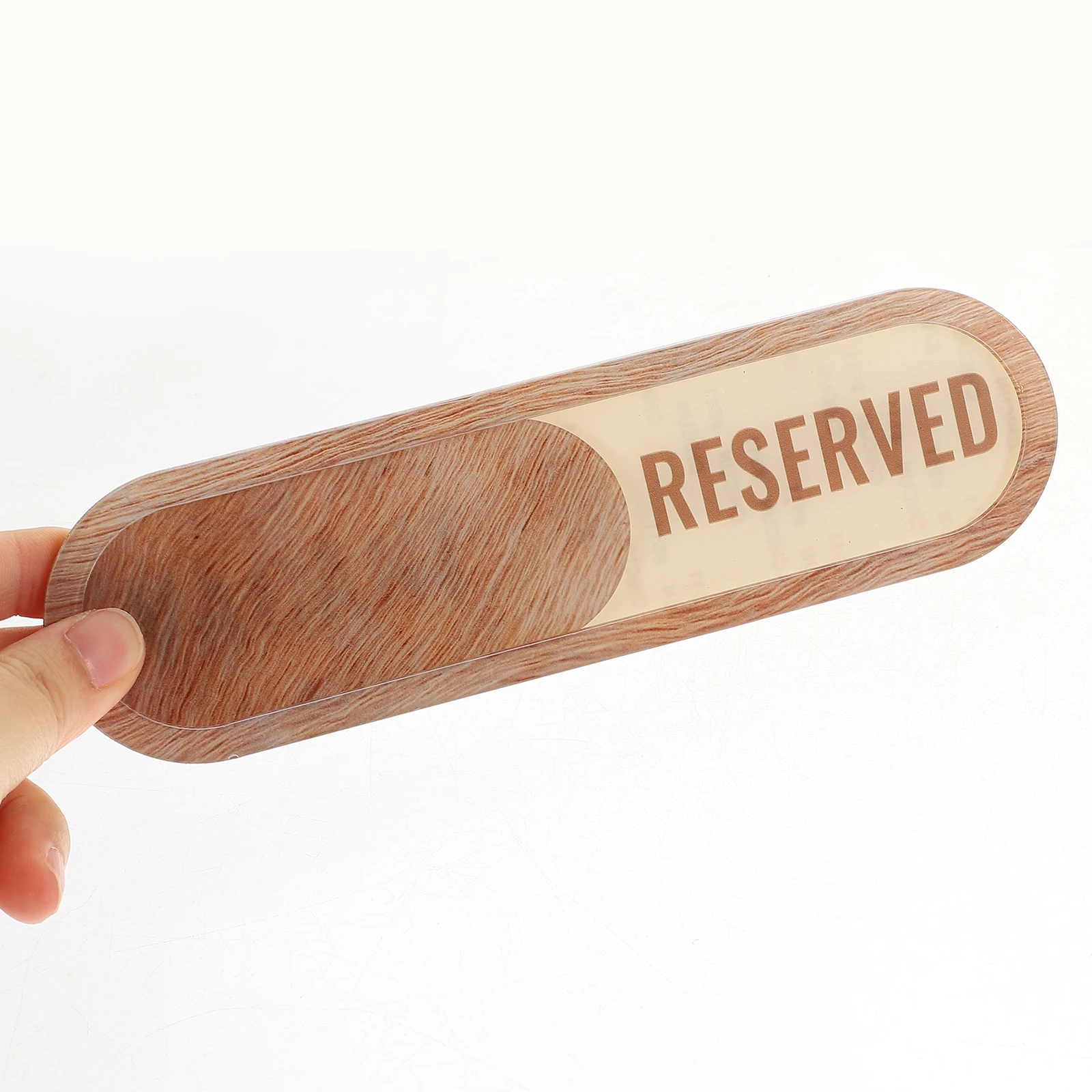 

Sliding Status Sign Acrylic Privacy Indicator Reserved Vacant Office Meeting Room Bathroom Door Sign Ultraviolet Restaurant