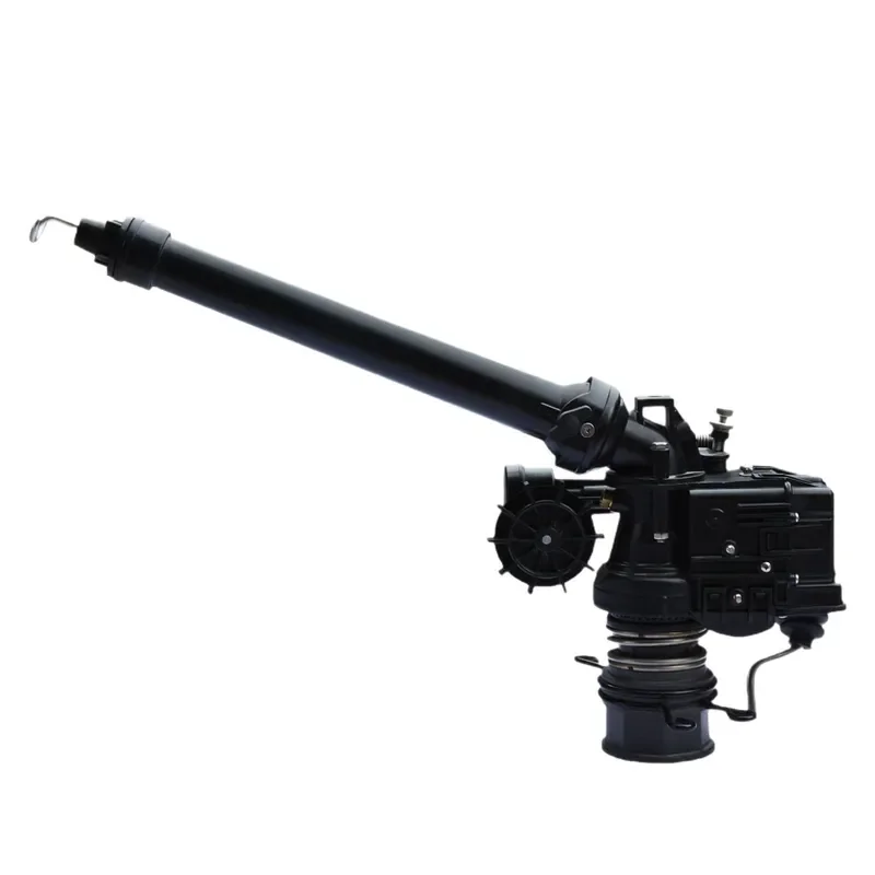 Worm Gear Spray Gun High Pressure Watering Rocker Arm Irrigation Nozzle Automatic Rotating Dust Removal Garden