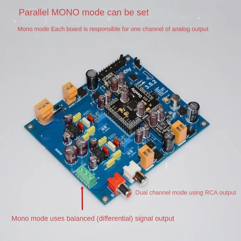 AK4493SEQ I2S/DSD DAC Decoder OPA604 OP AMP 32Bit 768K DSD512 Replaces AK4497