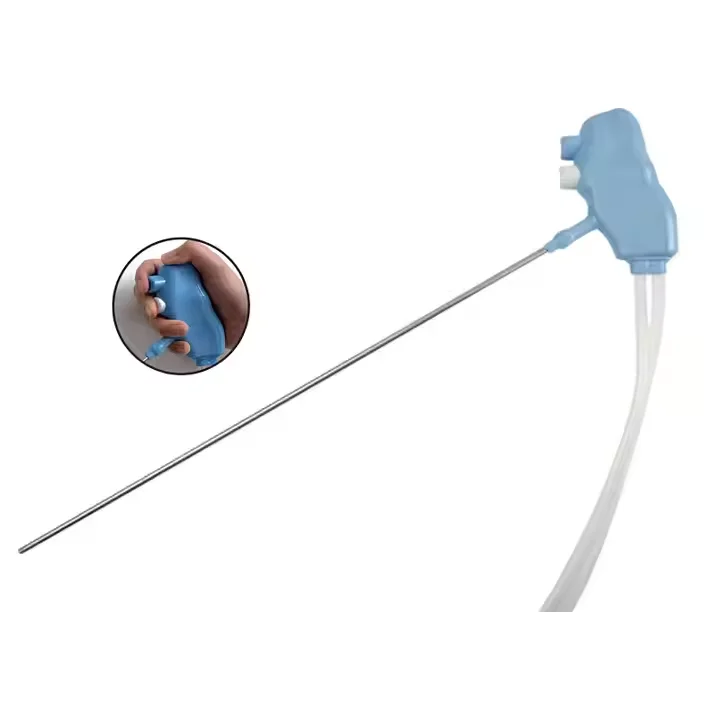 Disposable Suction and Irrigation Tube Set with Insufflation Filter