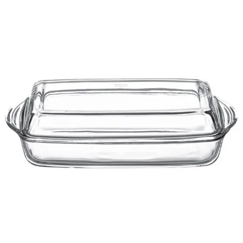 Pyrex Rectangle With Lid (2000cc)