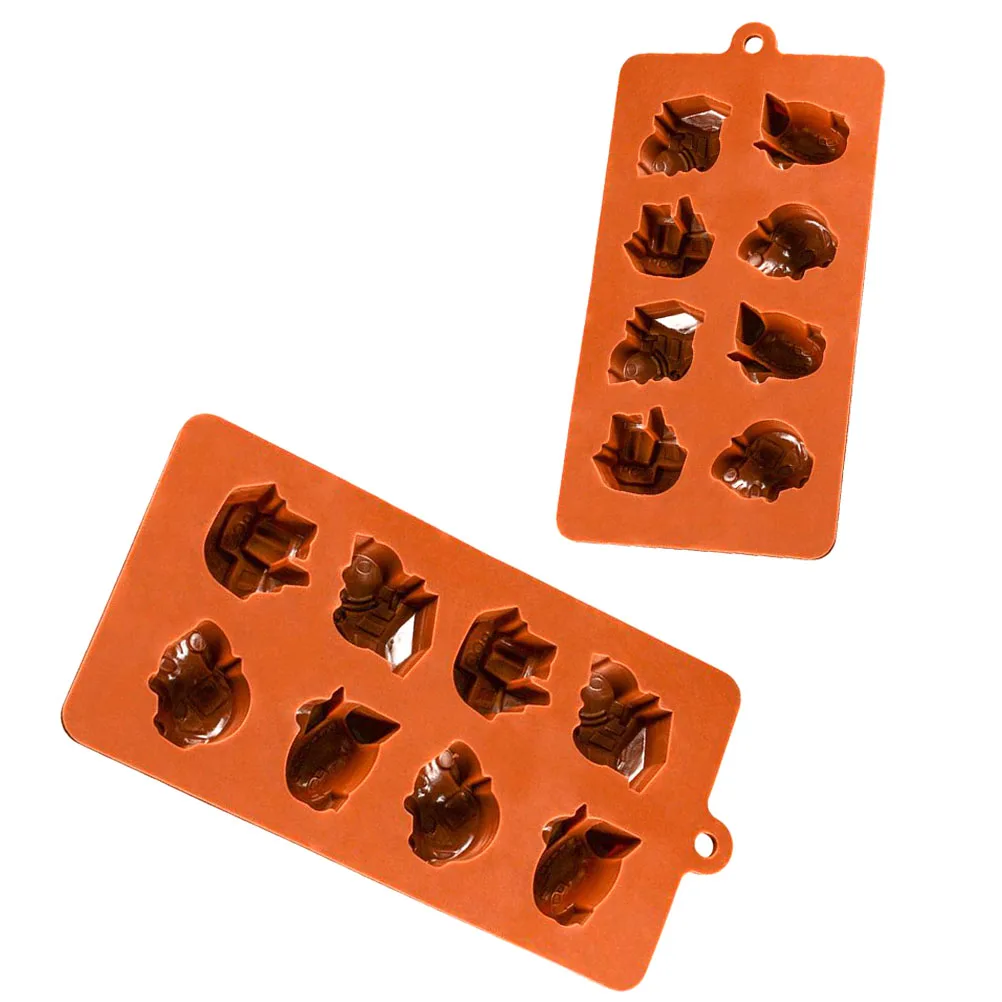 

8 Cavities Food Grade Pan Car Silicone Baking Molds Ship Boat Shaped Candy Molds For Silicone Mold Cake Baking Pan Ice
