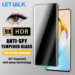 3D Curved Privacy Screen Protector For Honor X50 X40 X9A Magic 3 4 5 Lite Anti-Spy Glass Honor 90 80 70 60 50 Pro Tempered Film