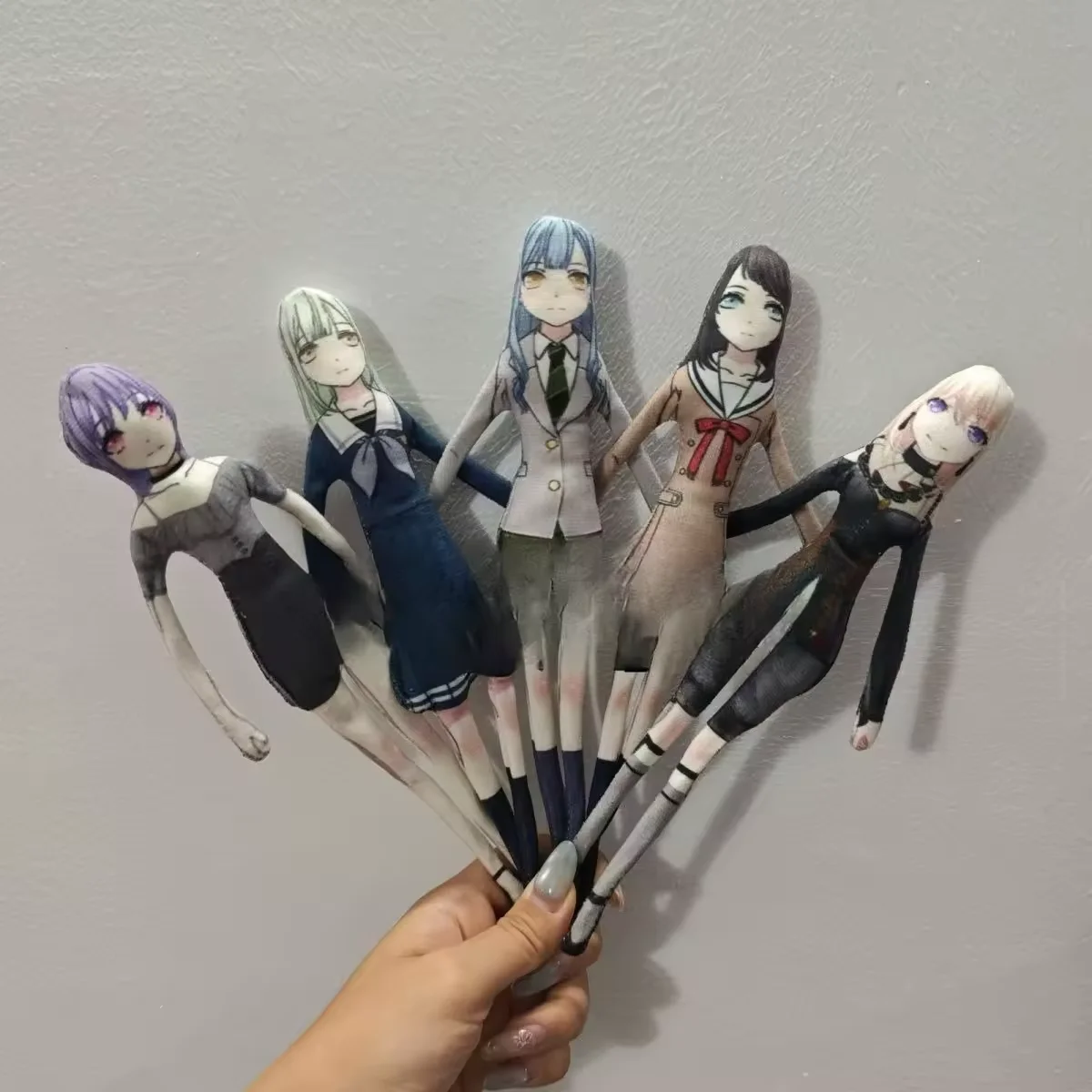 Anime BanG Dream! Ave Mujica Band Plush Doll Sakiko Togawa Wire Skeleton Body Stuffed Toy Abstract Twistable Figure Room Decor
