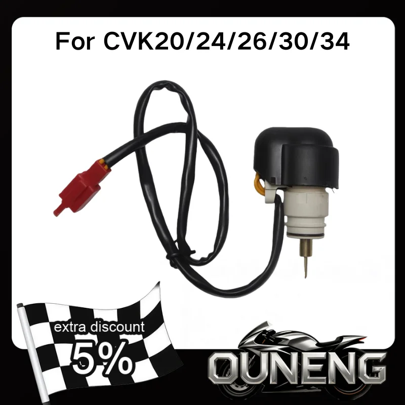 

CVK Carburetor Enrichment Valve For CVK20/24/26/30/34 Scooter VOG 150 250 260 300 Piaggio FLY125 RA1 Y Carb Electric Choke Valve