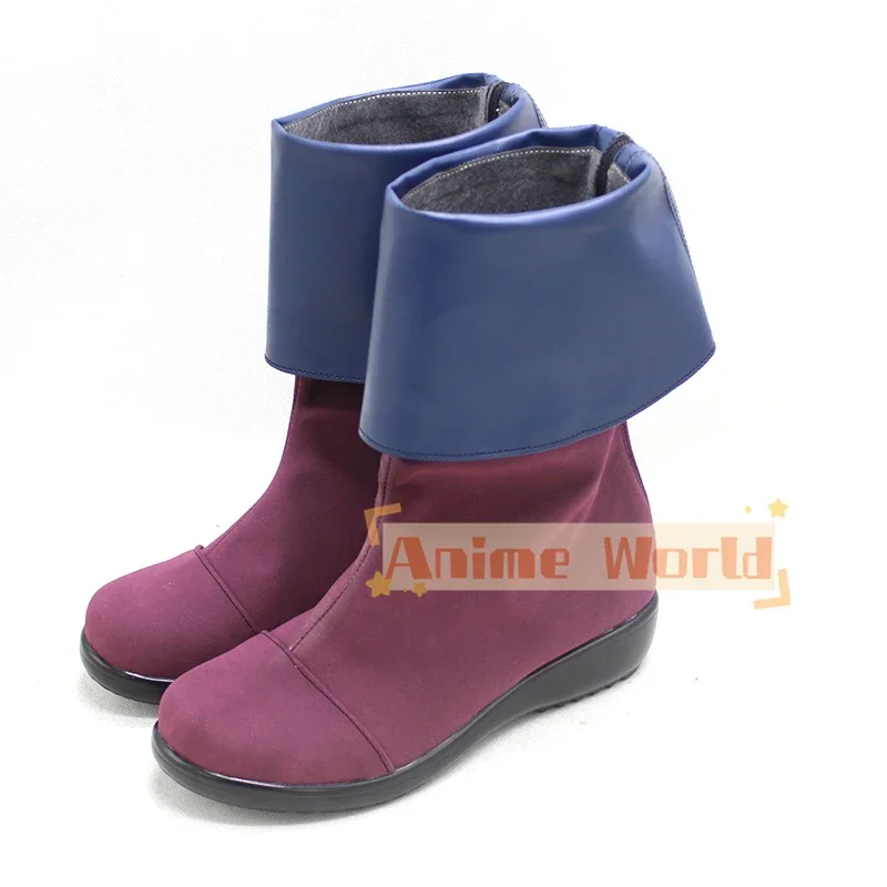 Game Arcane Kids Jinx Cosplay Schoenen PU Lederen Schoenen Halloween Carnaval Laarzen Cosplay Prop Custom Made