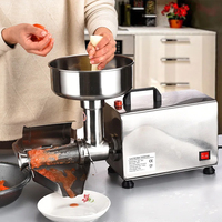 Electric Tomato Jam Machine 370W Fruit Press Strainer Machine Food Strainer Sauce Maker Multi-Function Tomato Milling Machine