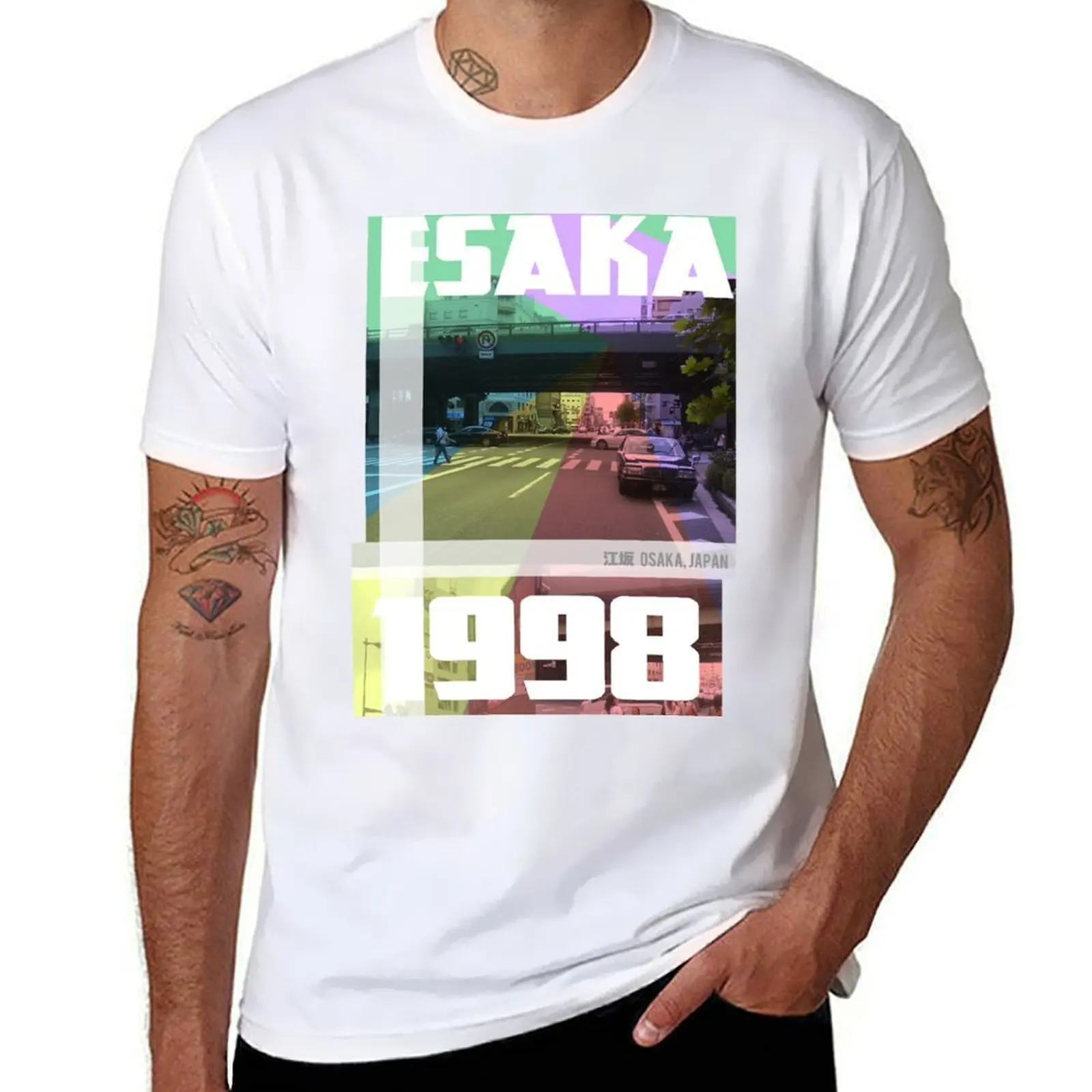 

Esaka Summer T-Shirt anime tshirt man t shirts graphic T-Shirt