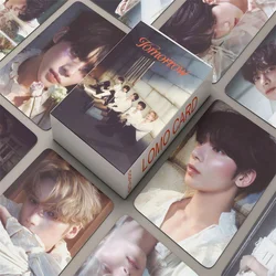 Tarjetas de fotos impresas en HD para niños, tarjetas de álbum Lomo para el futuro, HUENINGKAI, TAEHYUN, BEOMGYU, SOOBIN, YEONJUN, 55 unidades por Set