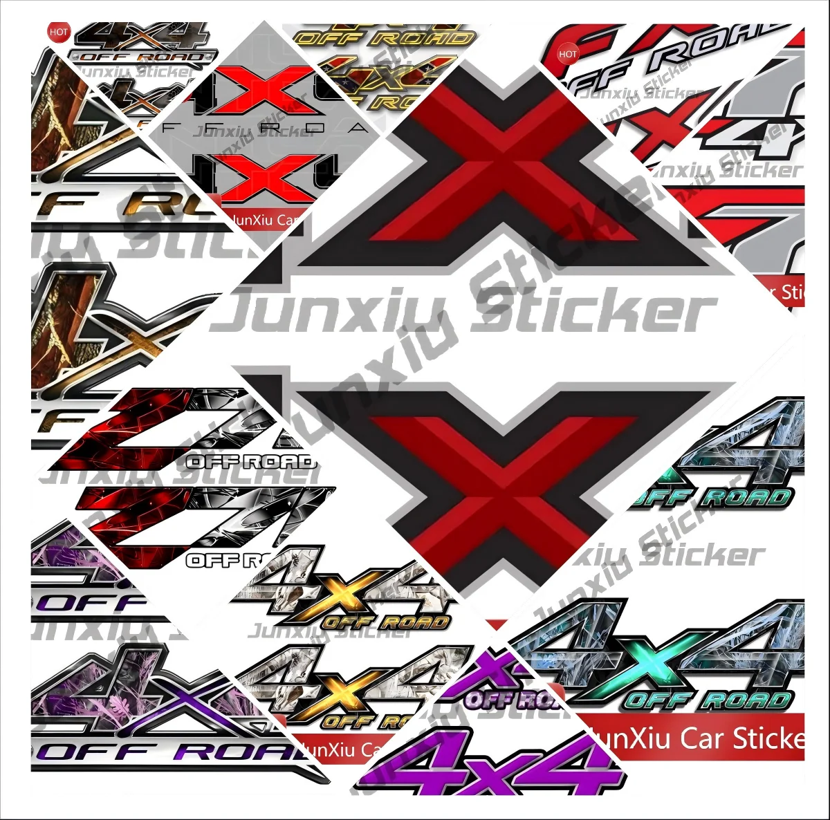 

2pcs Z71 4x4 Off Road Truck Decal Camo Graphics Deer Buck Skull Snow Offroad Stickers Fx4 4x4 Road Truck Sticker F150 F250 F350