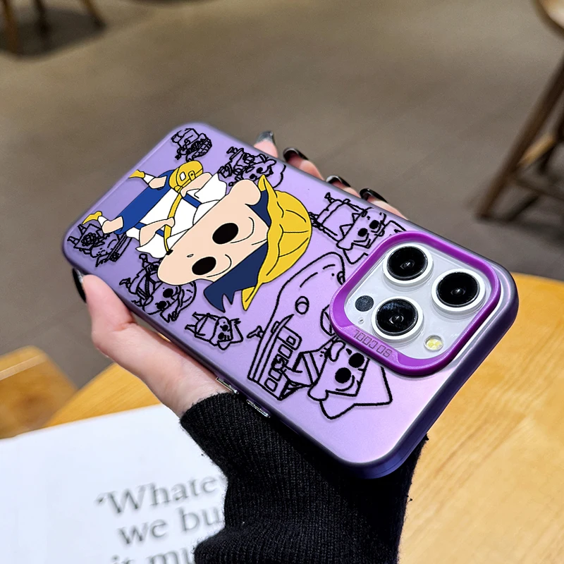 C-Crayon S-ShinChan Matte Hard Case for Xiaomi Mi 14T 13T 12T Pro for Xiaomi 14 13 12 11 Ultra Lite 5G NE 10 12X 12S 11i 11X Pro view 3