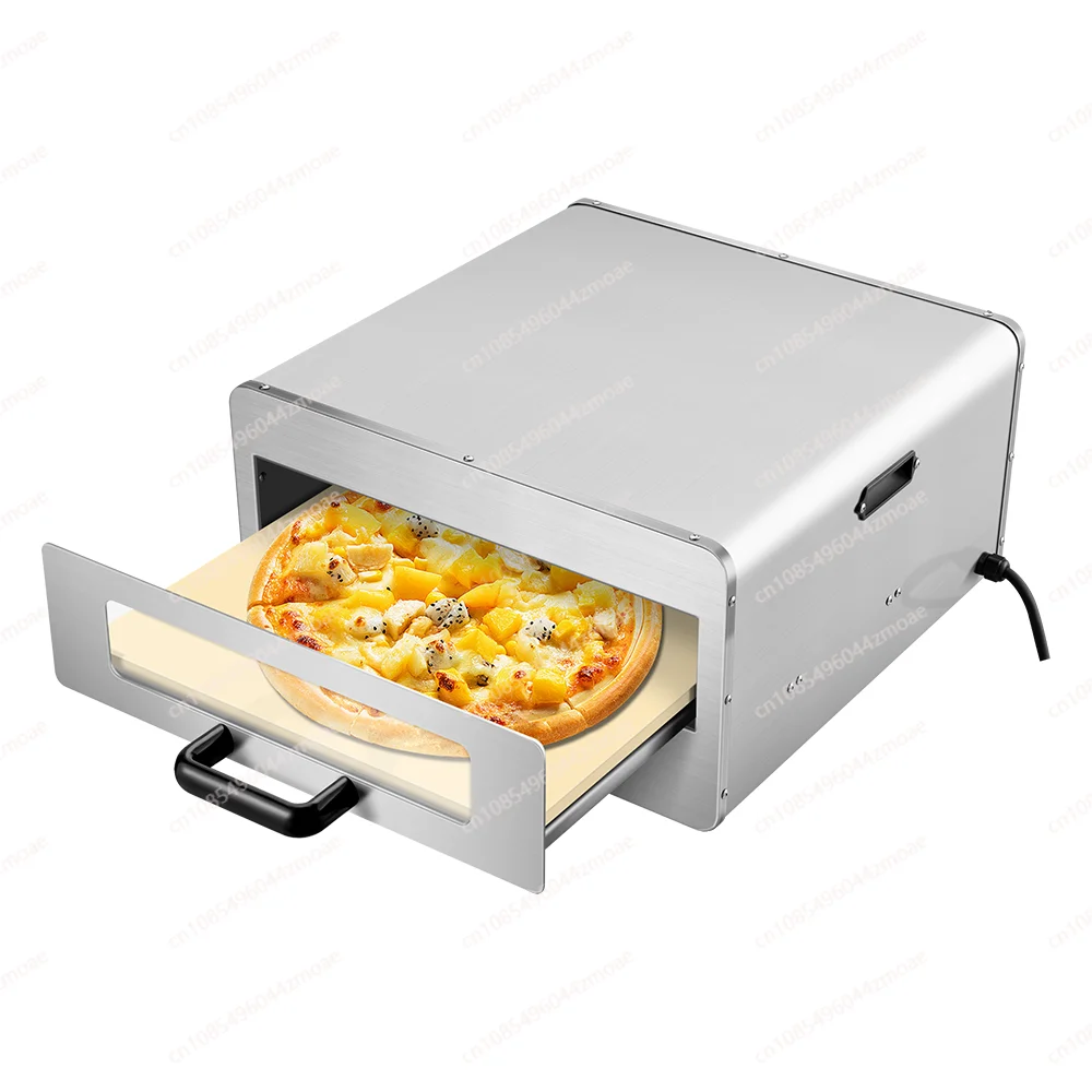 

Электрическая настольная печь для пиццы мощностью 3200 Вт, нержавеющая сталь, коммерческая, подходит для 23 дюймов и семейных ресторанов